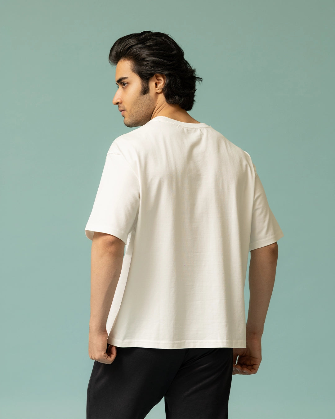 Actv8 The CloudFlex Oversized White Tee