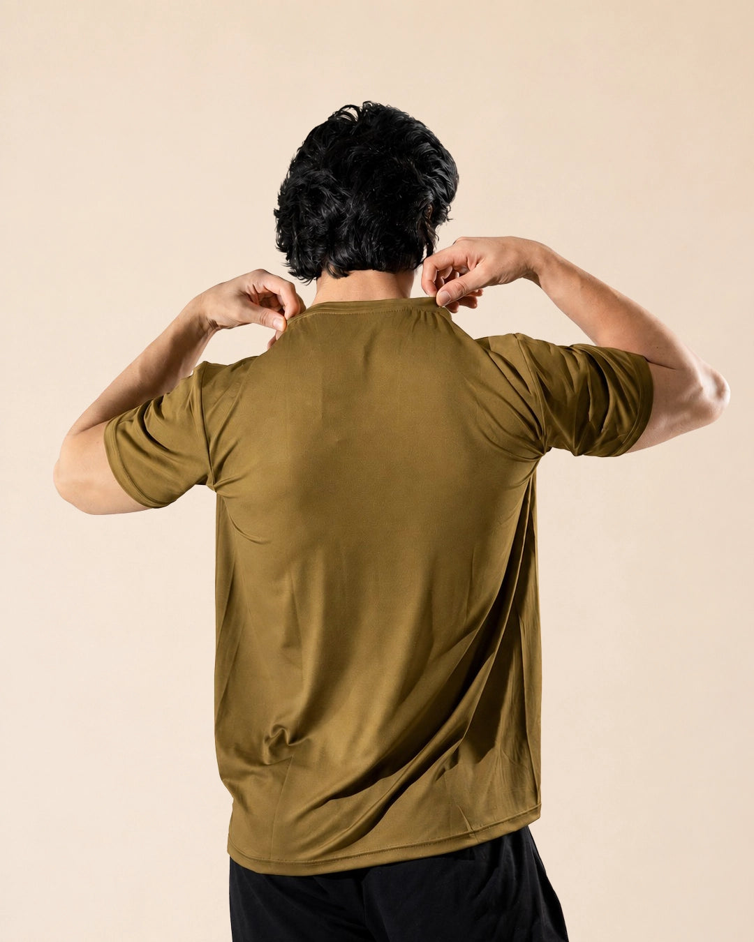 Actv8 Core Flex Golden Olive Tee