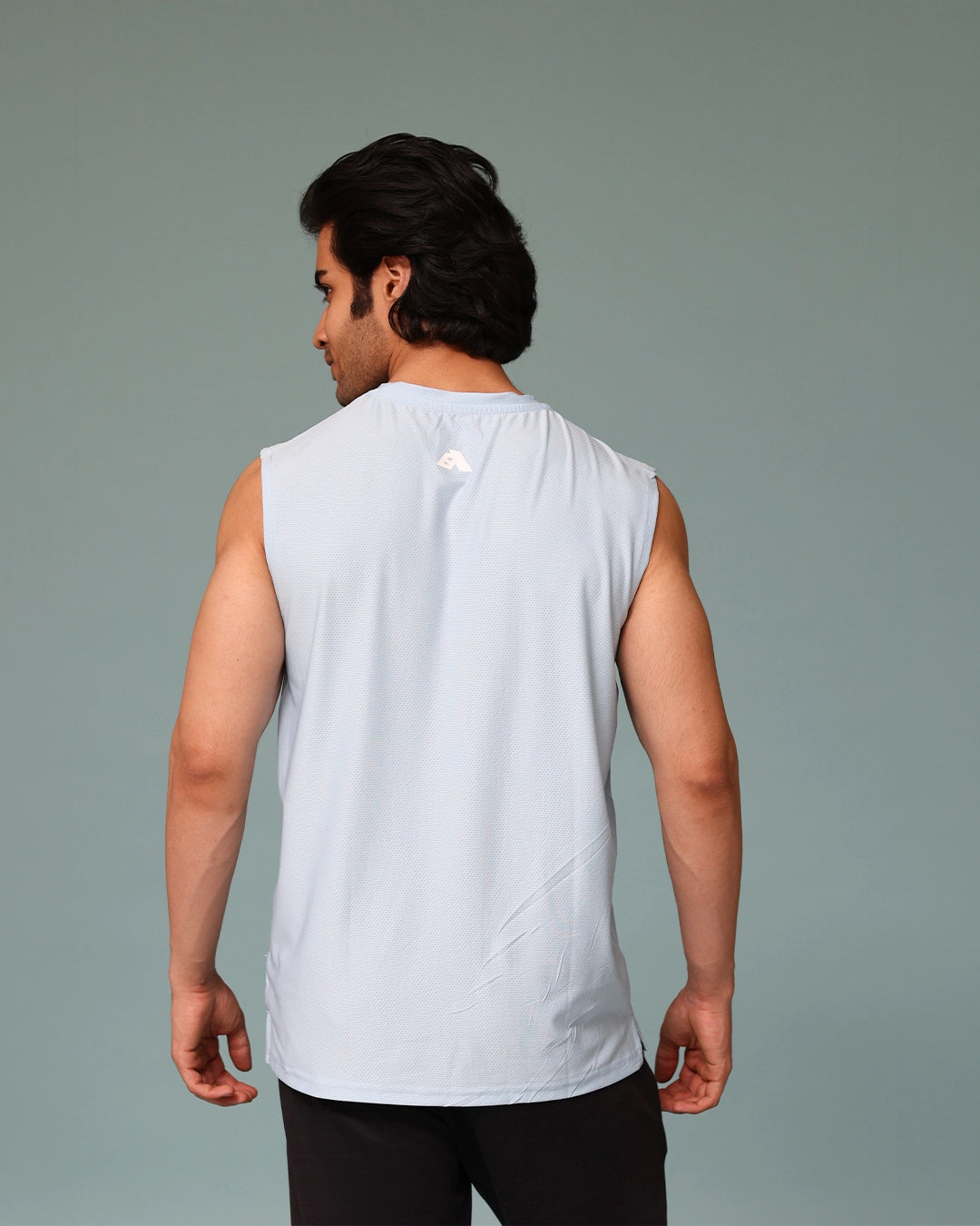 Actv8 Flow Mesh Ice Blue Tank