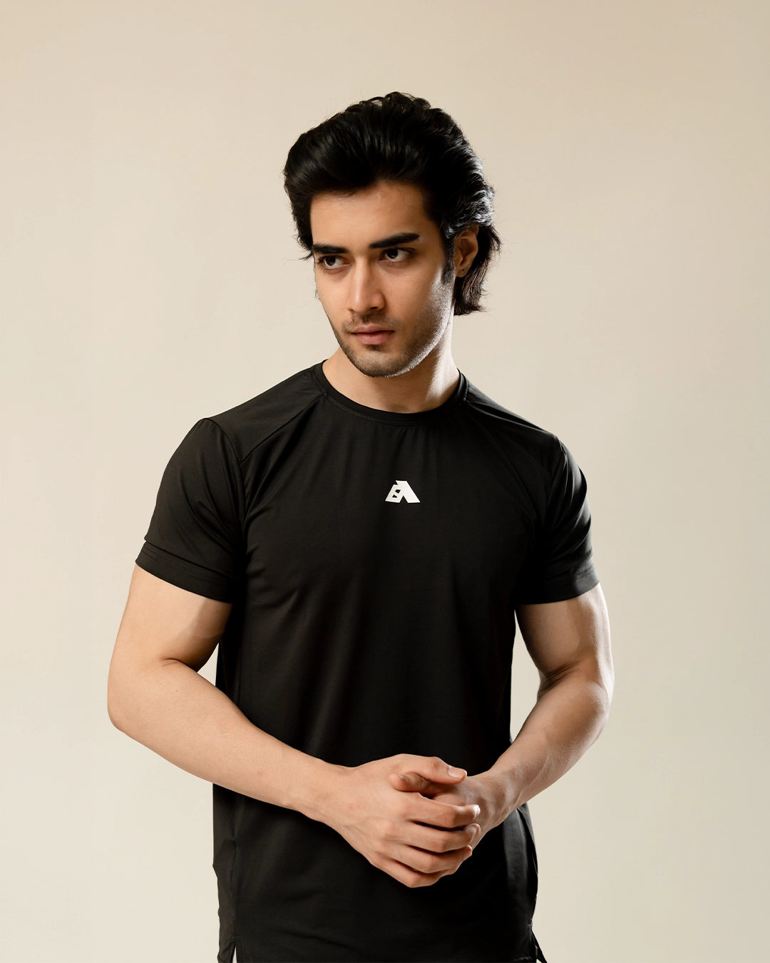 Actv8 Core Flex Black Tee